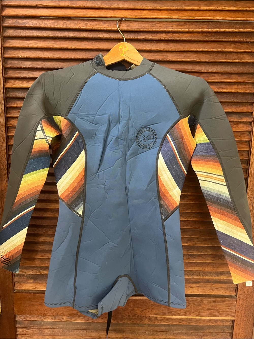 New w tag Billabong Blue surf capsuleLong Sleeve Wetsuit size 8